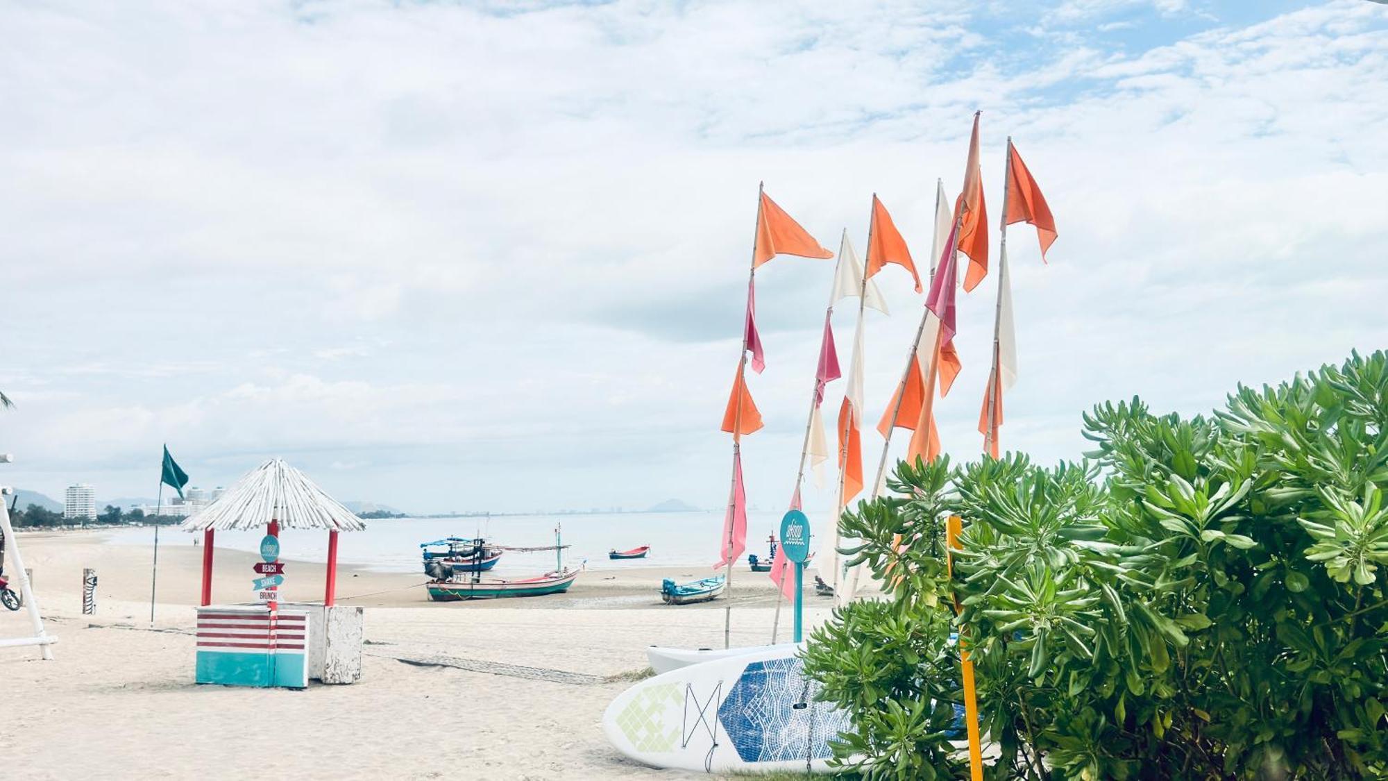 Sea&Mountain View,5 Mins Walk To Famous Beach With King Size Bed Hua Hin Luaran gambar